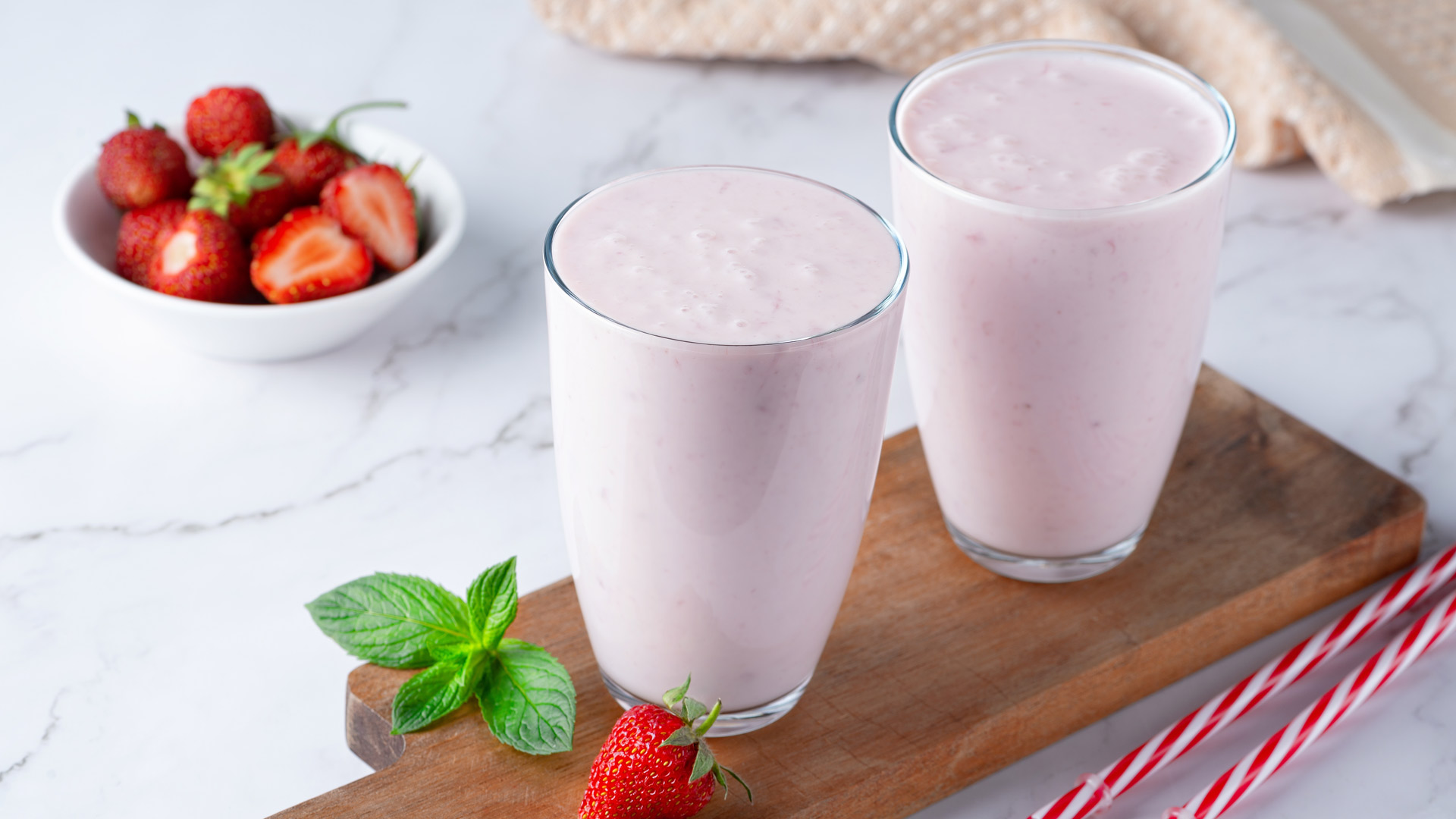 Erdbeer-Kefir