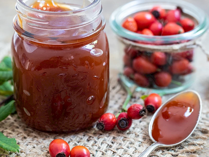 Hagebutten Marmelade