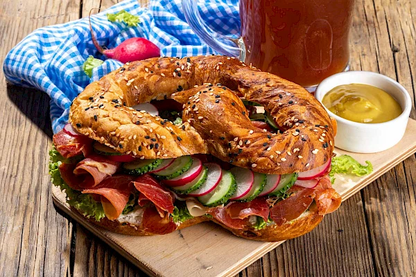 Brezel-Sandwich