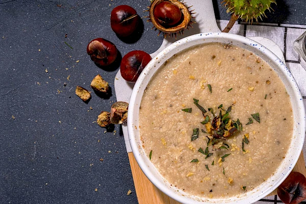 Cremige Maronensuppe
