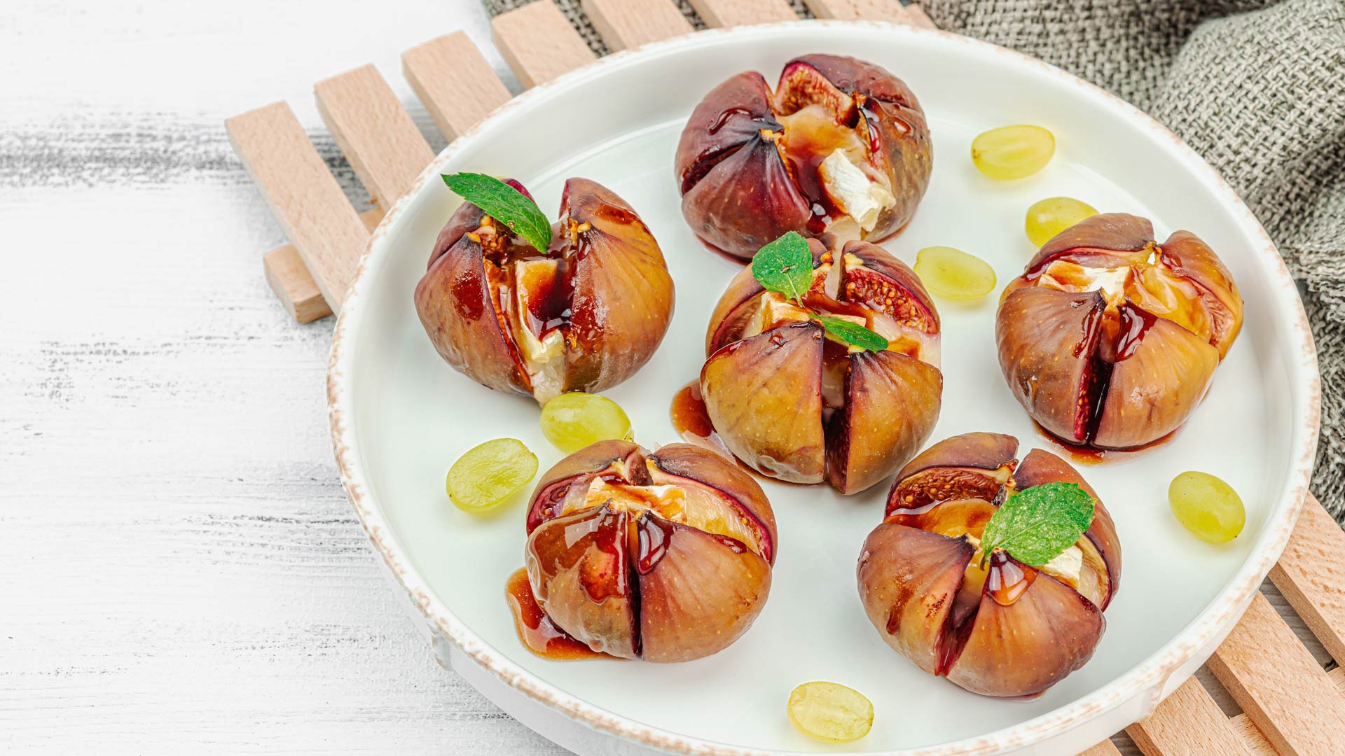 Gefüllte Ofenfeigen