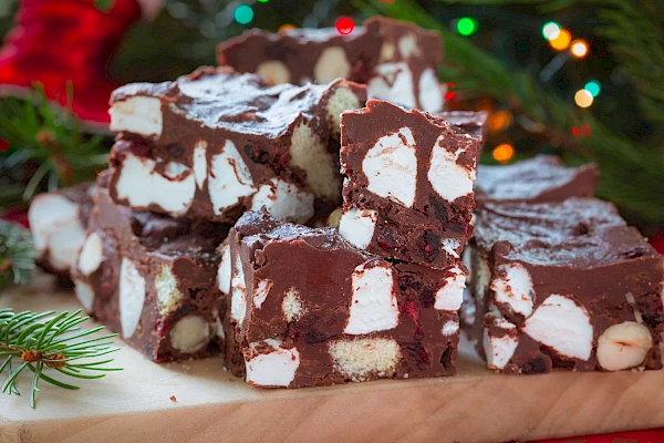 Rocky Road Fudge