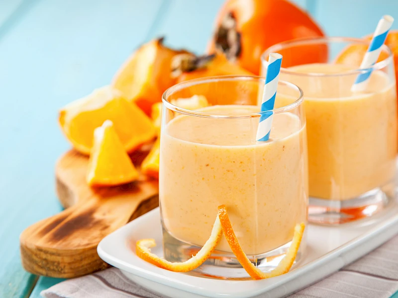 Kaki-Orangen-Smoothie