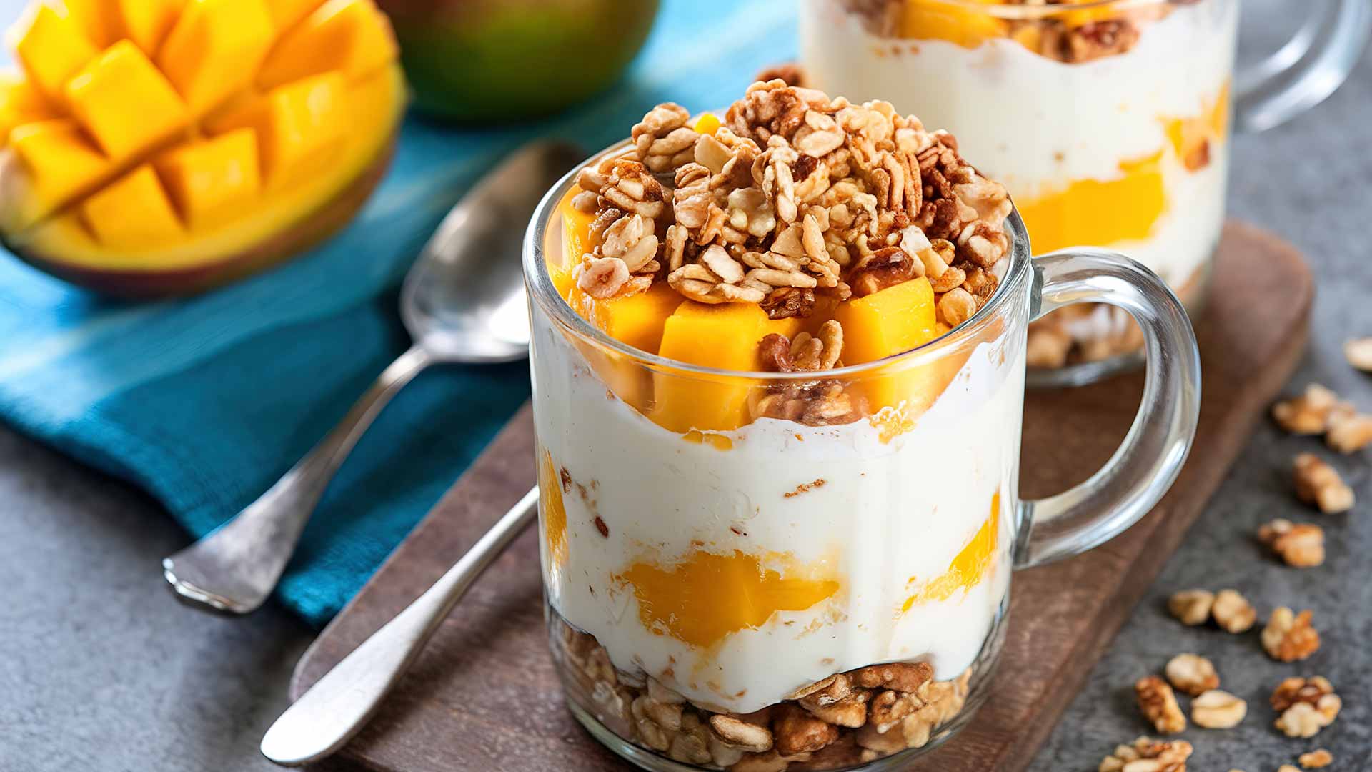 Mango-Joghurt-Parfait