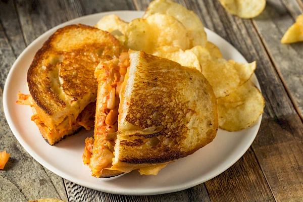 Kimchi Grilled Cheese