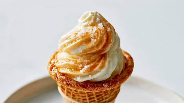 Butter-Eis (Eis im Buttermantel)