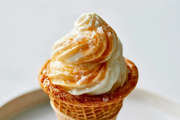 Butter-Eis (Eis im Buttermantel)