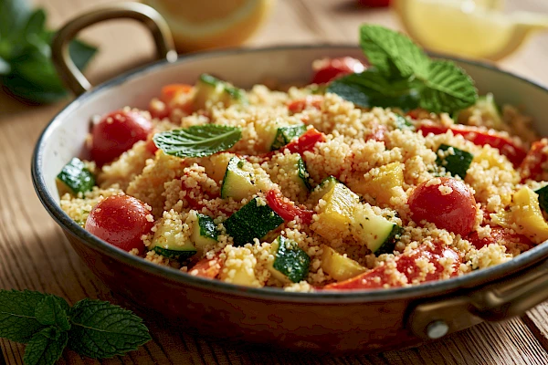 One-Pot Sommer-Couscous