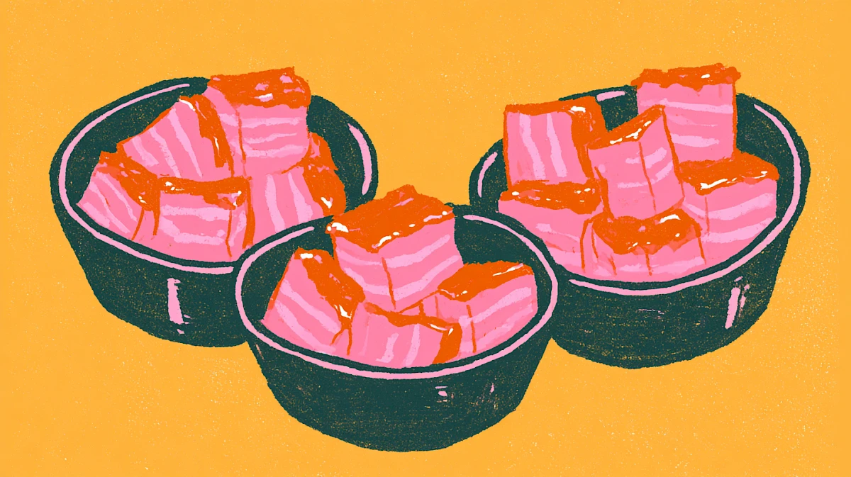 Schweinebauch ist plötzlich überall