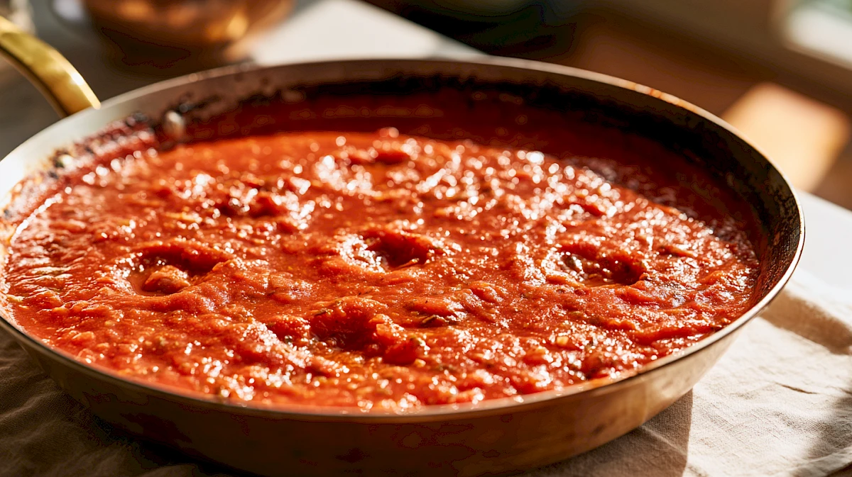 Frühstück aus der Tomatenpfanne