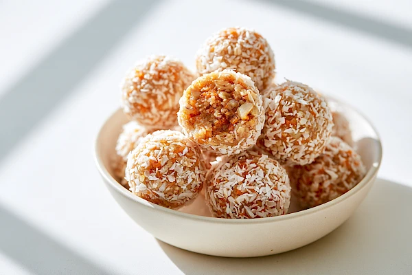 Karotten-Walnuss Energy Balls