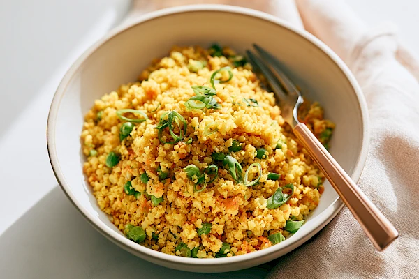 Curry-Blumenkohl-Reis
