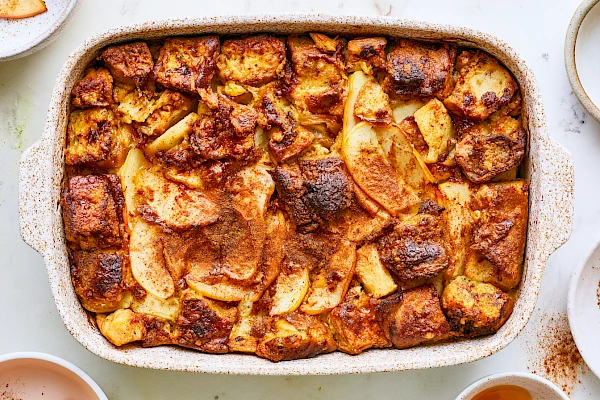 Apfel-Zimt-French-Toast aus dem Ofen